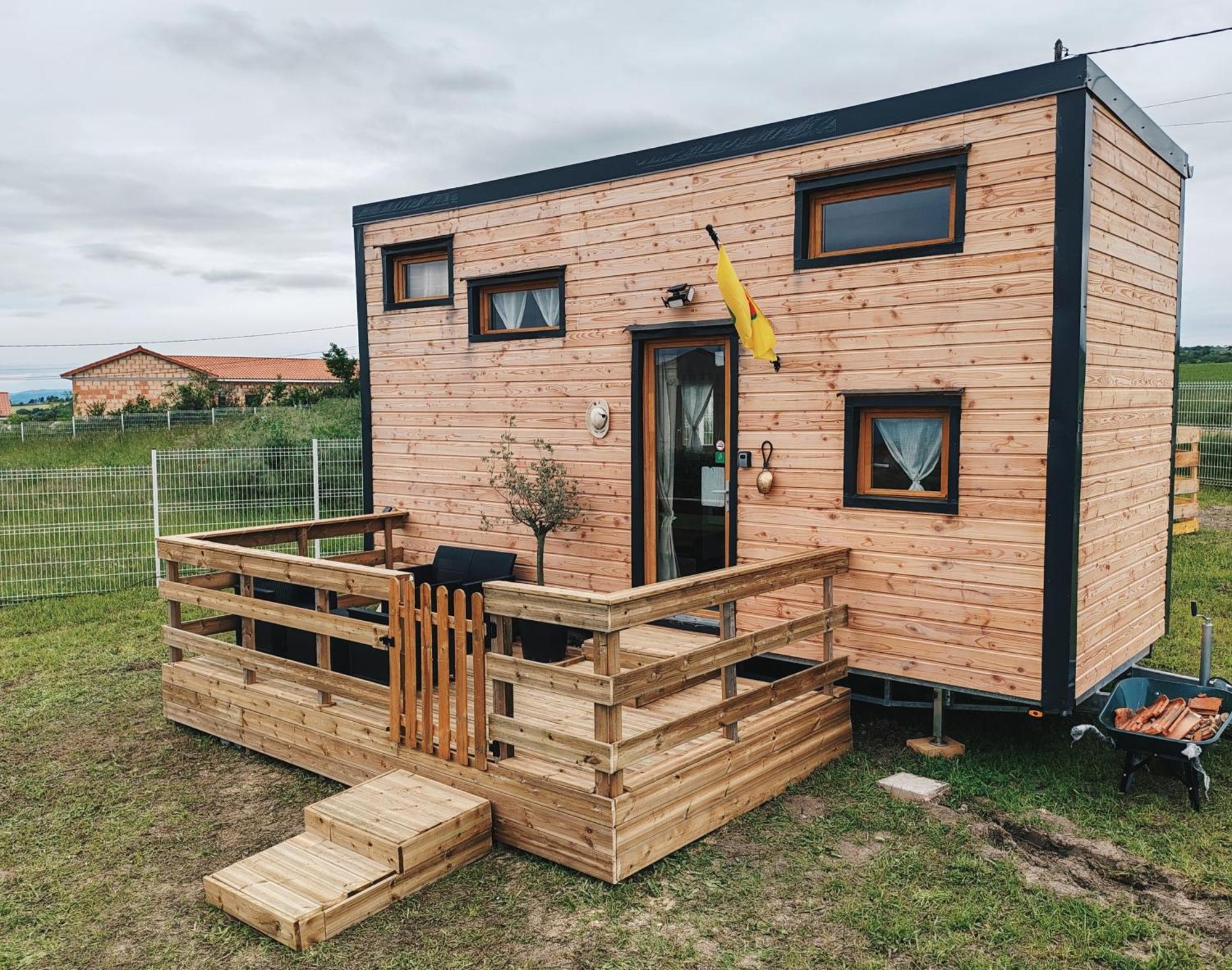 Tiny House Des Bougnats Villa Teilhede ภายนอก รูปภาพ