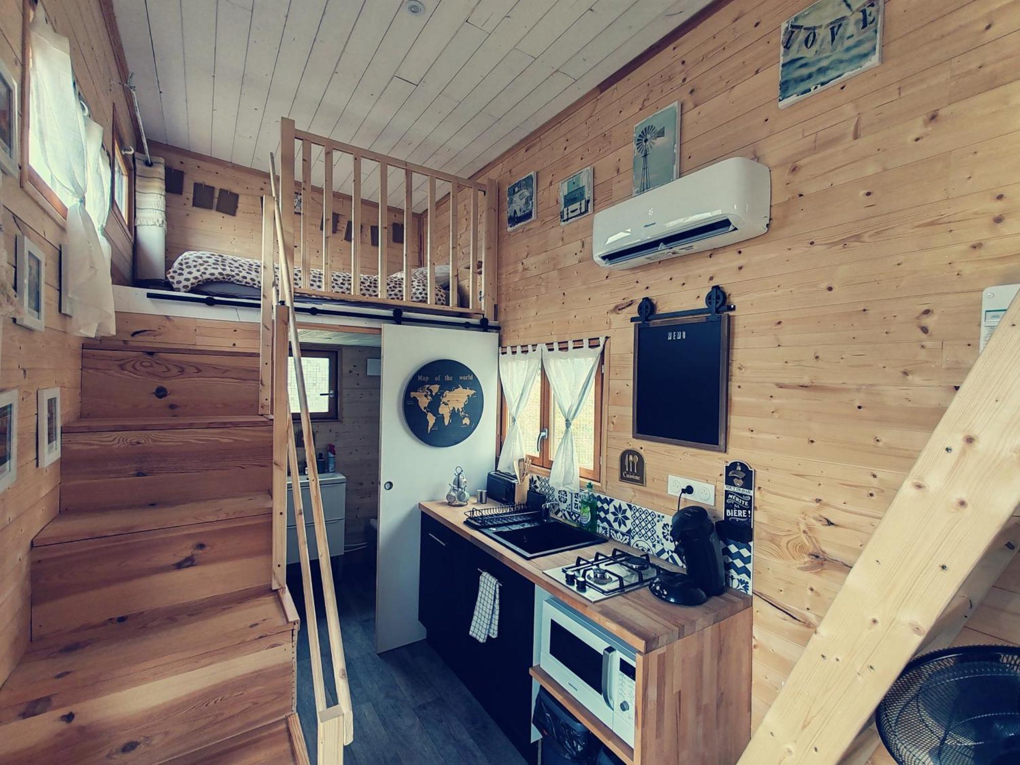 Tiny House Des Bougnats Villa Teilhede ภายนอก รูปภาพ