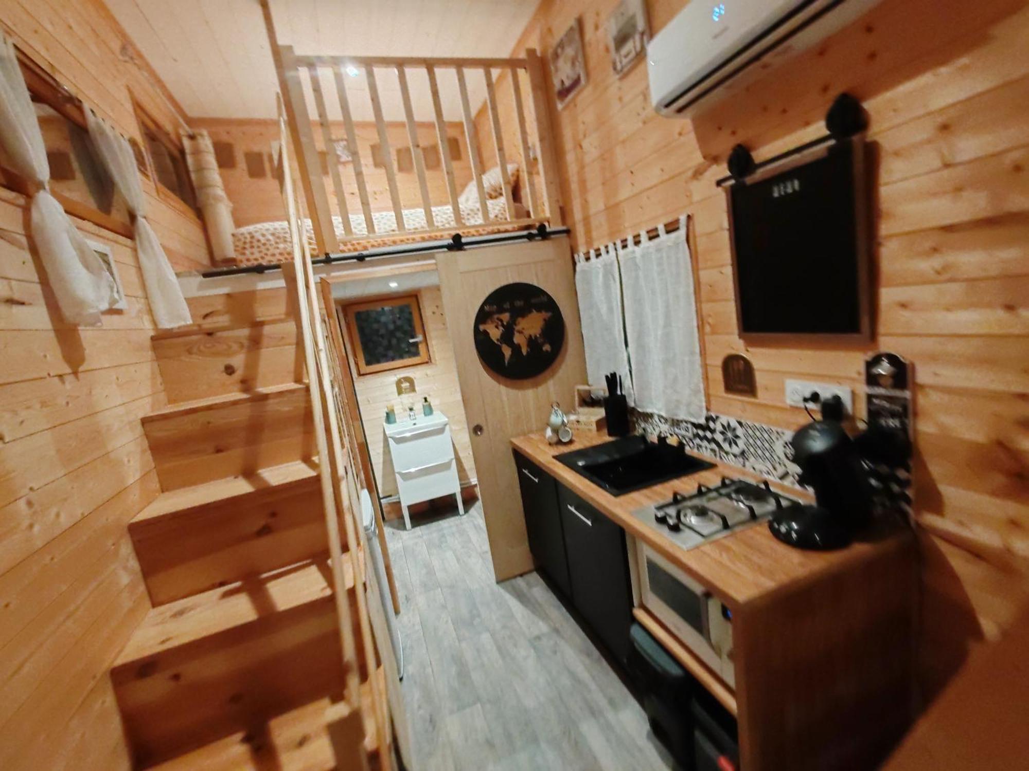 Tiny House Des Bougnats Villa Teilhede ภายนอก รูปภาพ
